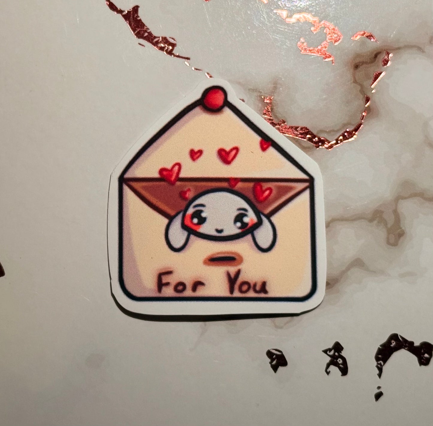 Matte For You Sticker