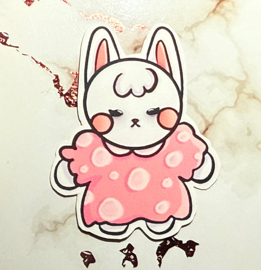 Matte Bunny Sticker