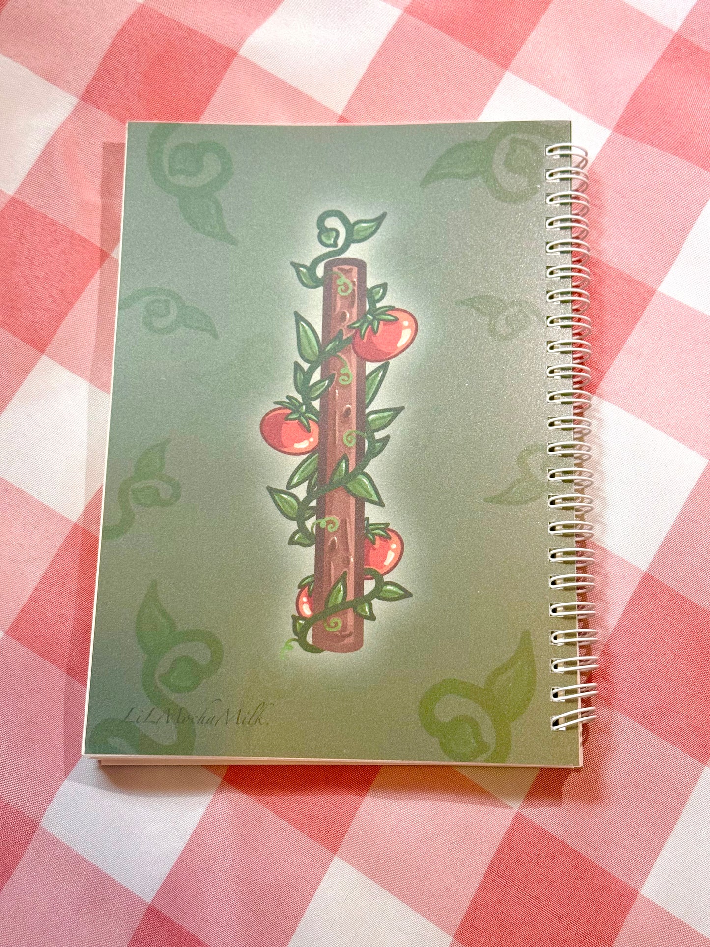 Tomato Notebook (Lined, Spiral-Bound)