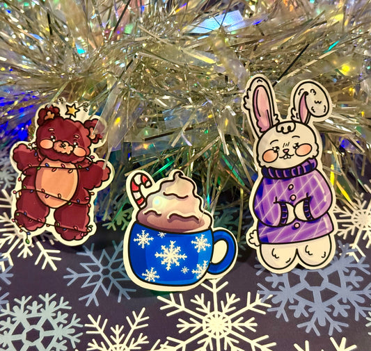 All Christmas Stickers!