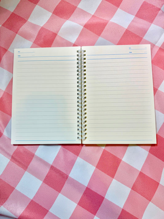 Butterfly Notebook (Lined, Spiral-Bound)