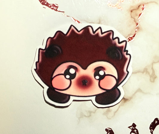 Matte Hedgehog Sticker