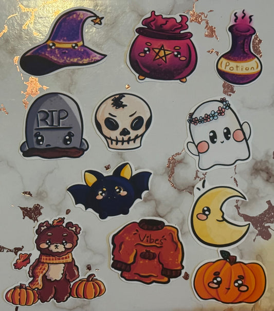 All Halloween Stickers!