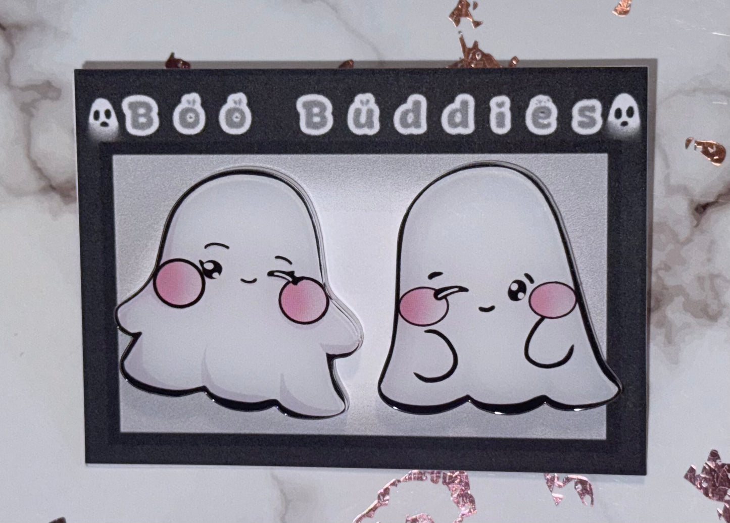 Boo Buddies Acrylic Pins