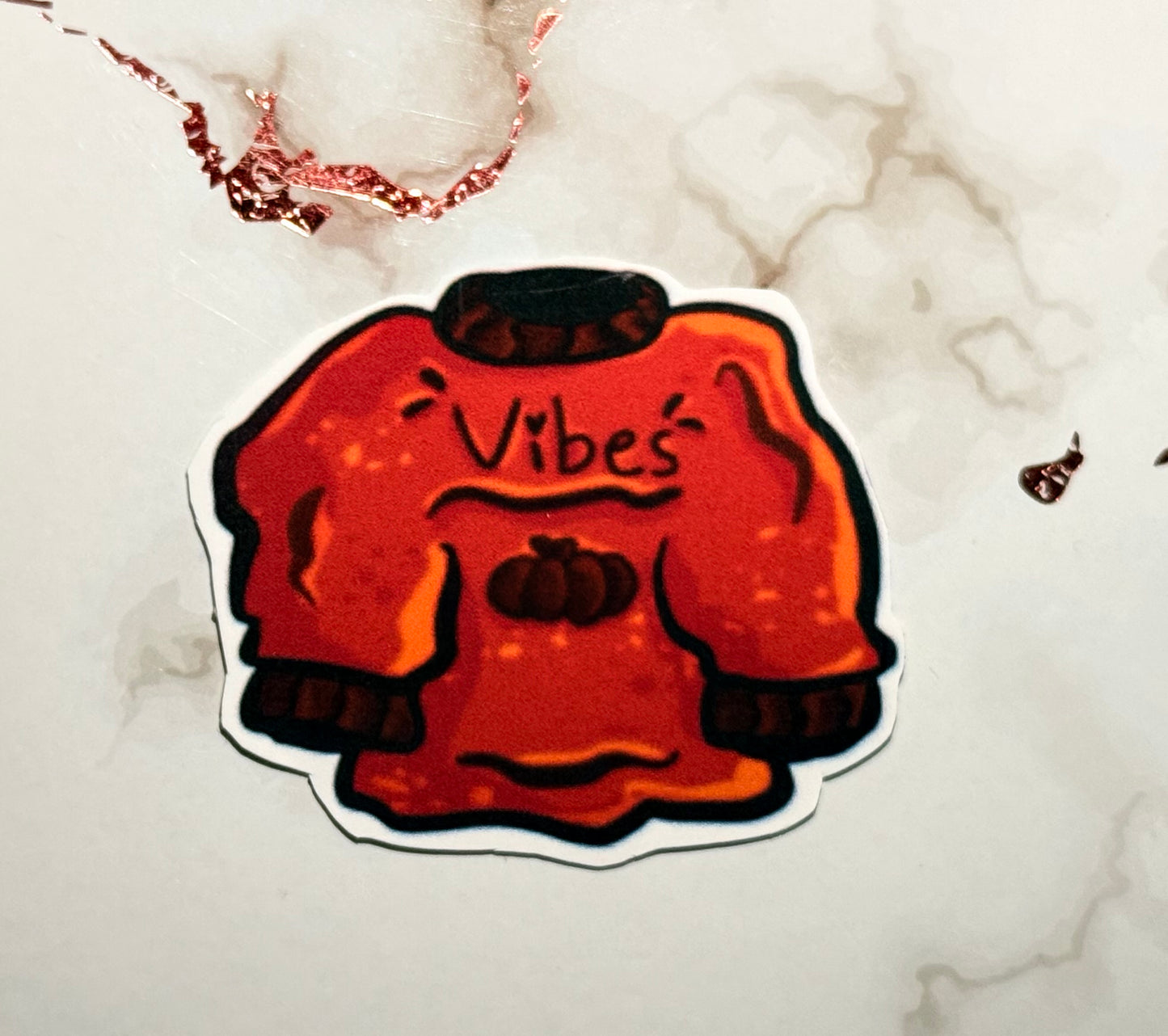 Matte Vibes Sweater Sticker
