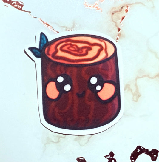 Matte Log Sticker