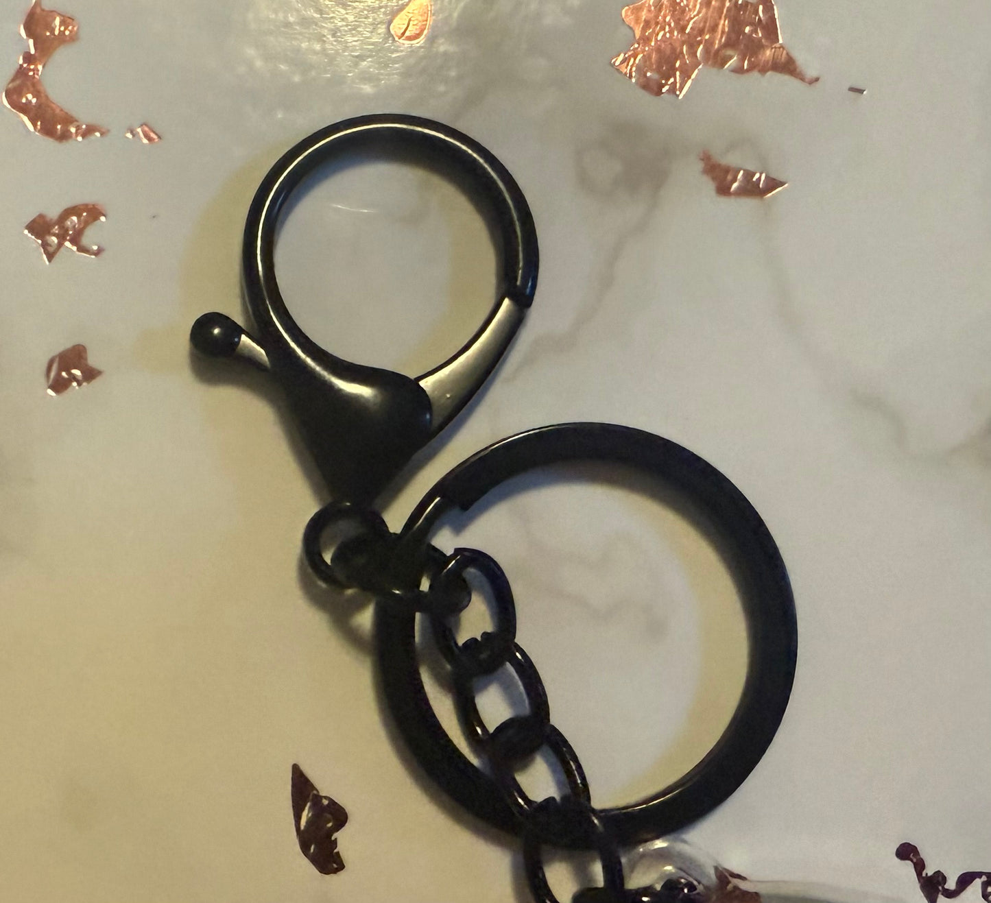 Skull Acrylic Keychain