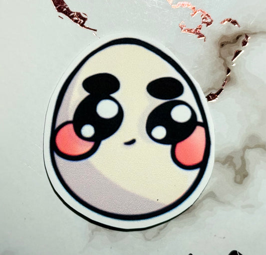 Matte Boiled Egg Sticker