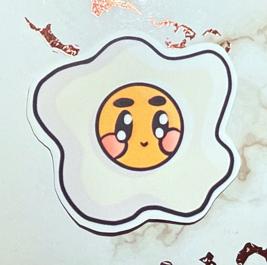 Matte Sunny Side Egg Sticker