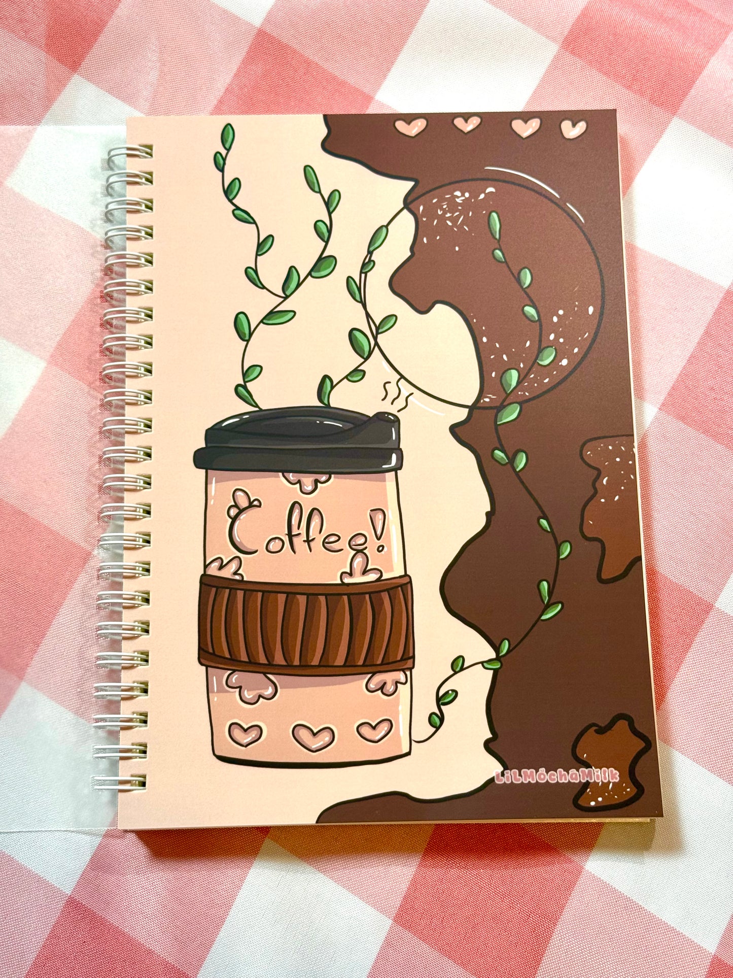 Coffee Notebook (Lined, Spiral-Bound)