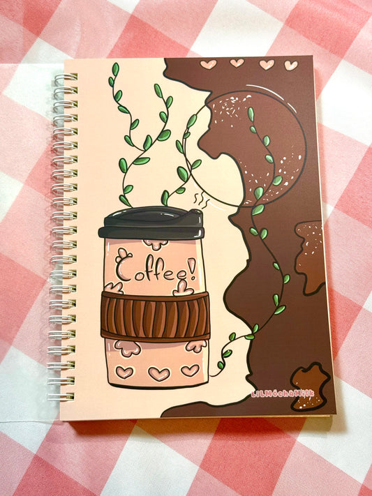 Coffee Notebook (Lined, Spiral-Bound)