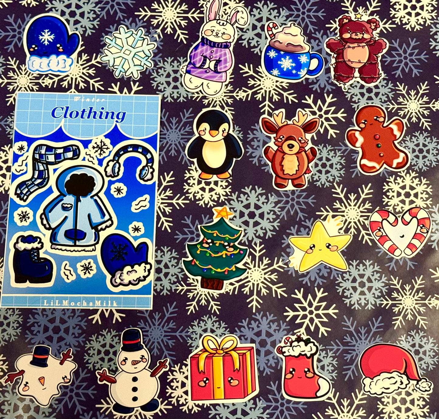 All Christmas Stickers!