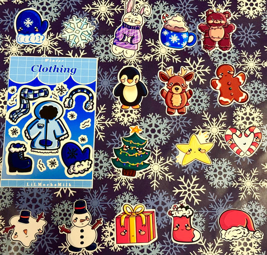 All Christmas Stickers!