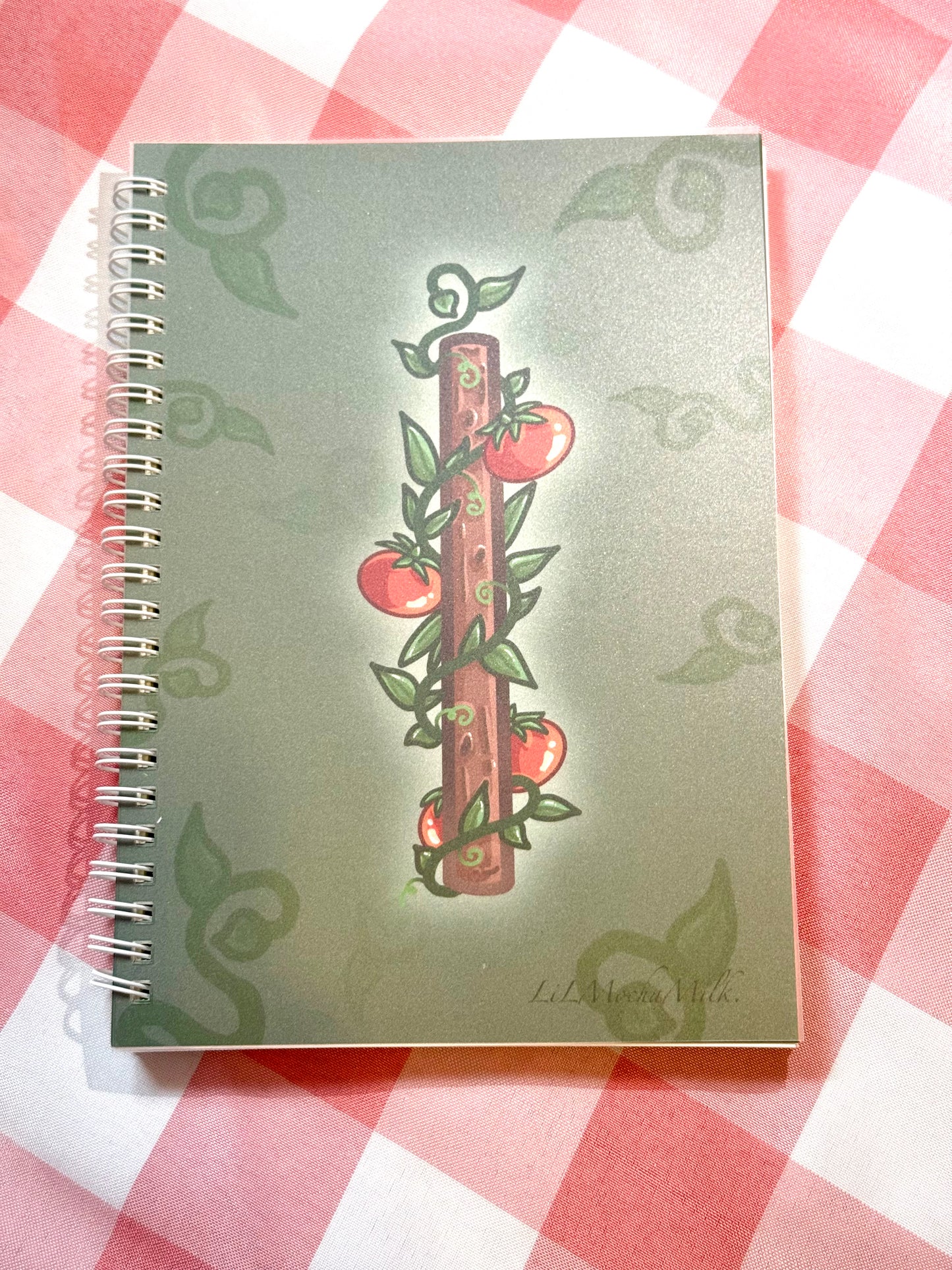 Tomato Notebook (Lined, Spiral-Bound)