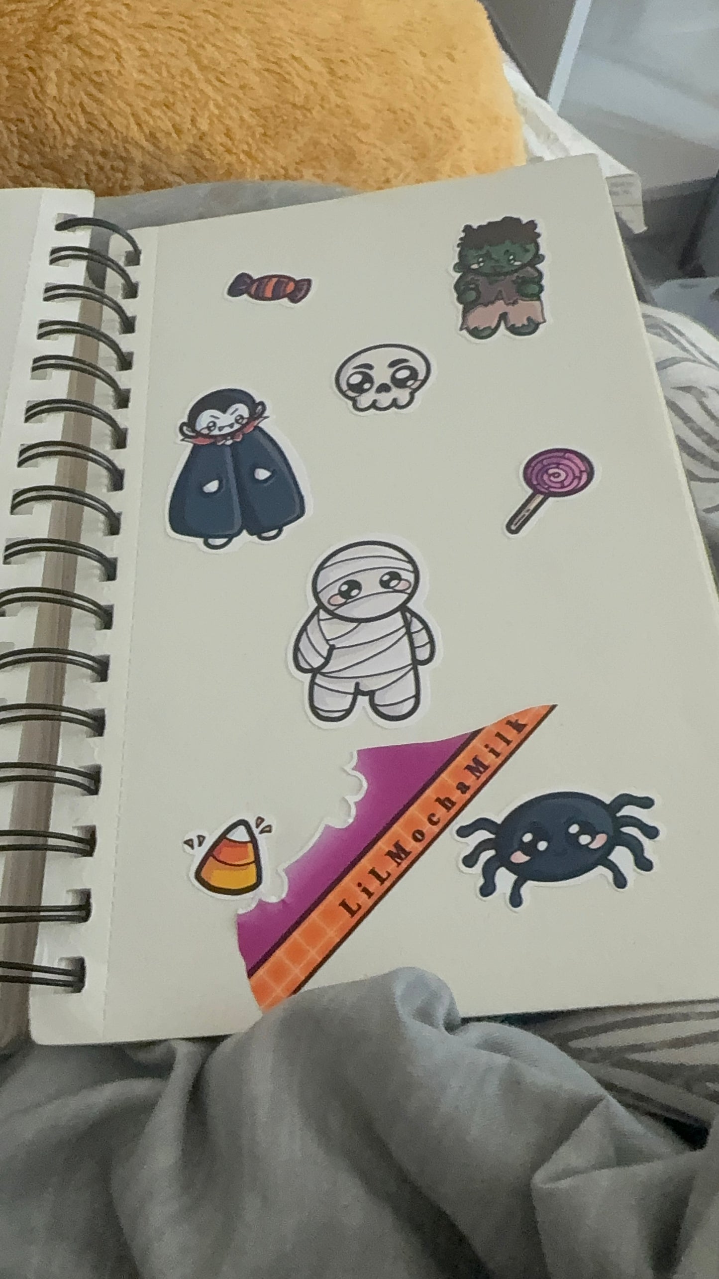 Spooky Halloween Matte Sticker Sheet