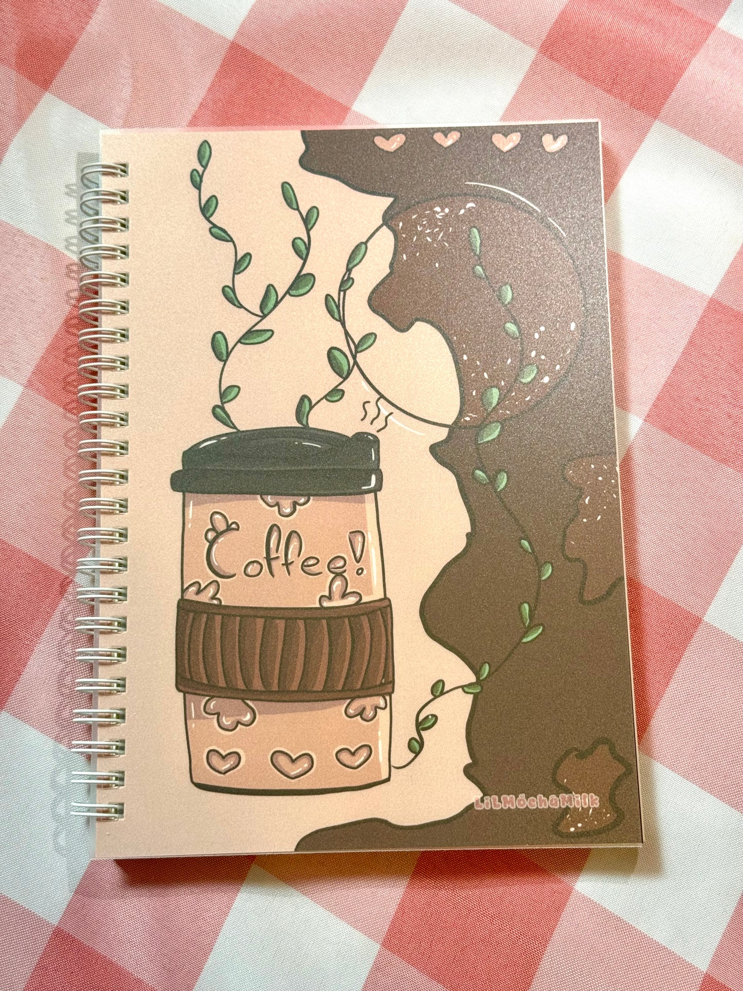 Coffee Notebook (Lined, Spiral-Bound)