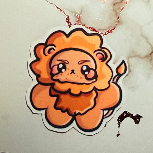 Matte Lion Sticker