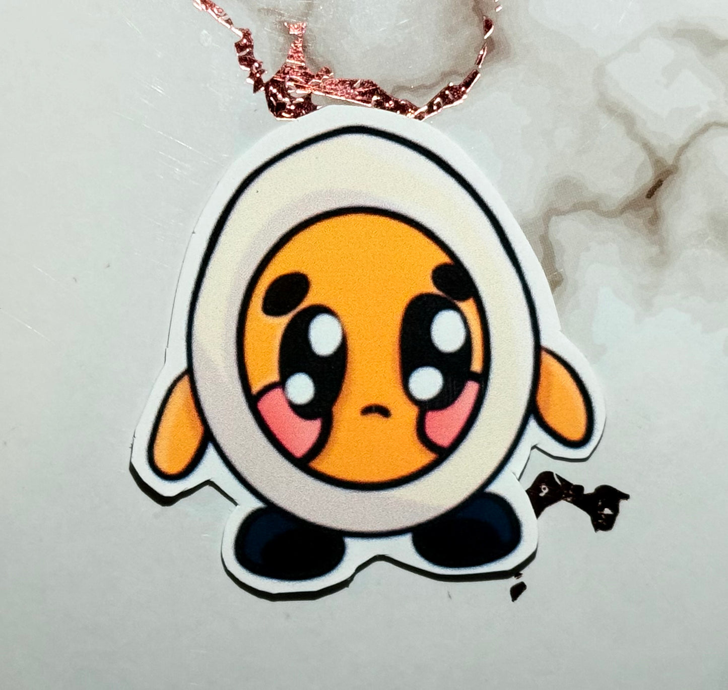 Matte Sad Boiled Egg Sticker