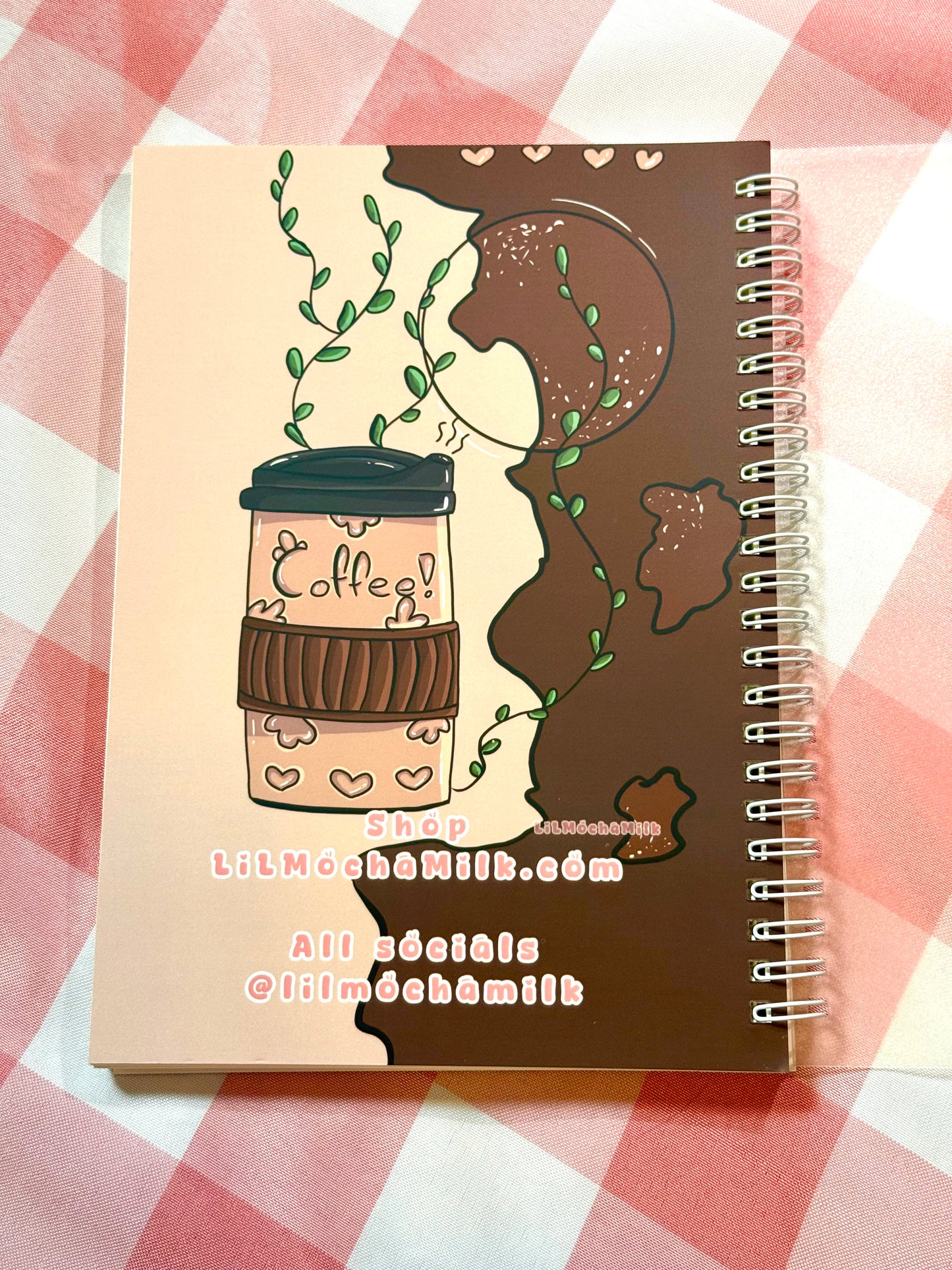 Coffee Notebook (Lined, Spiral-Bound)