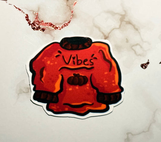 Matte Vibes Sweater Sticker