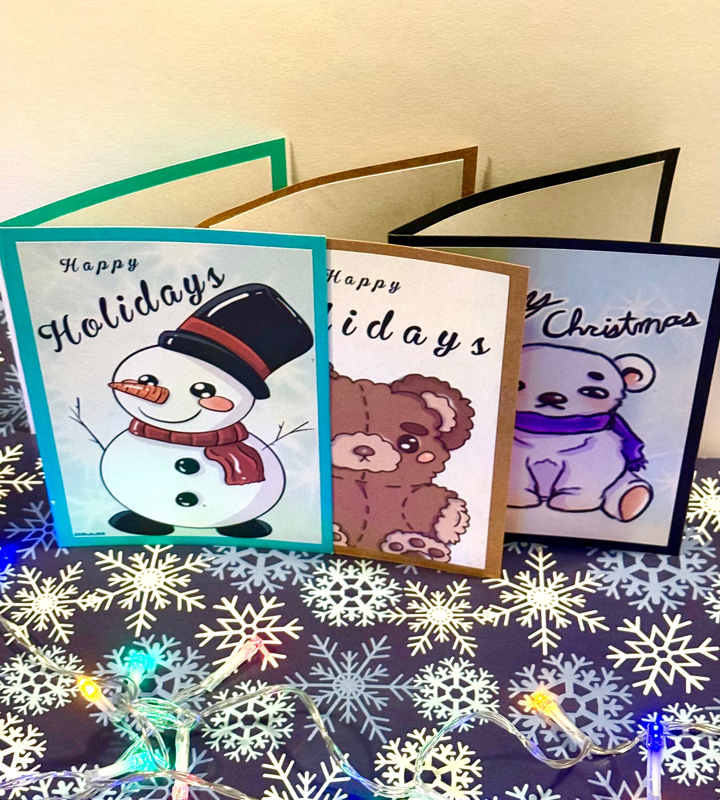 Merry Christmas polar bear Card