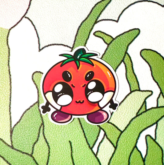 Matte Gremlin Tomato Friend Sticker