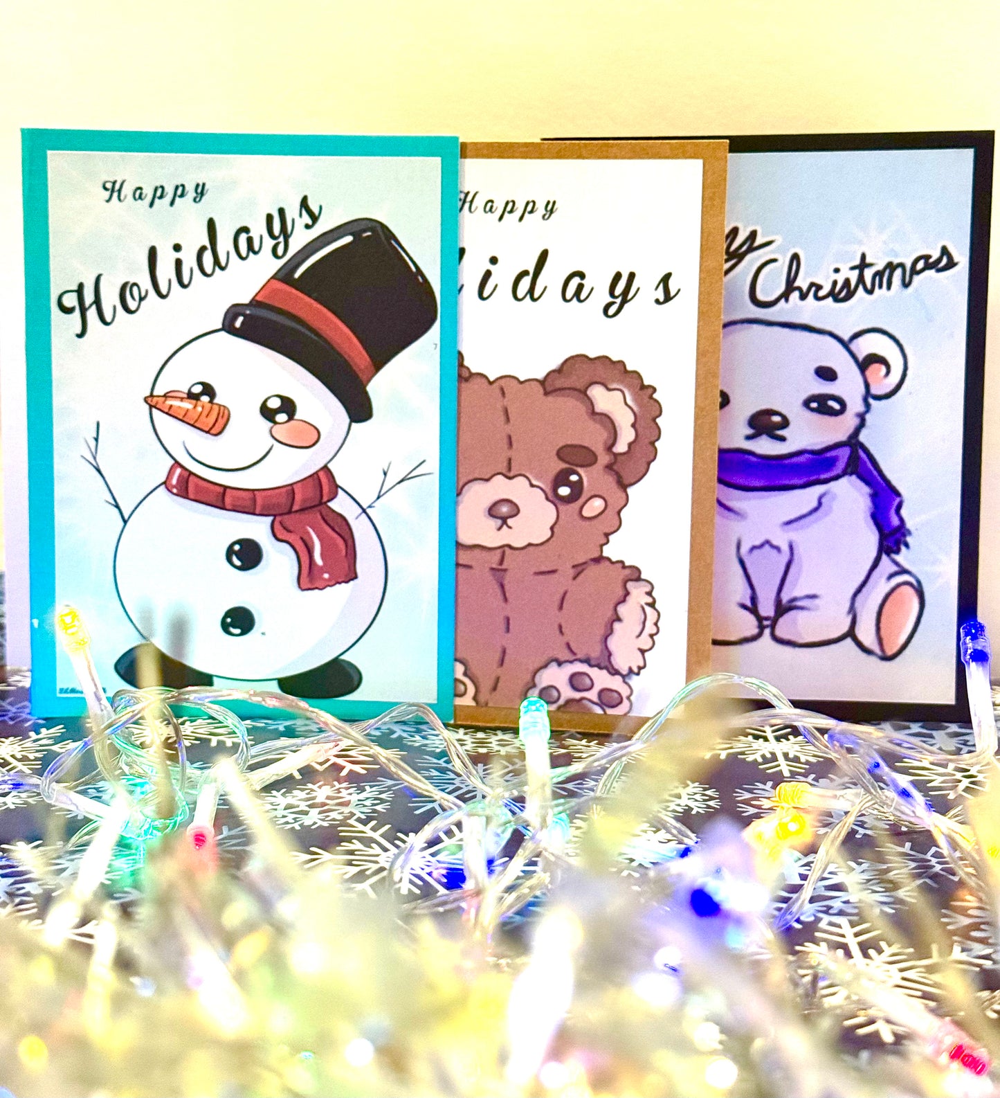 Merry Christmas polar bear Card