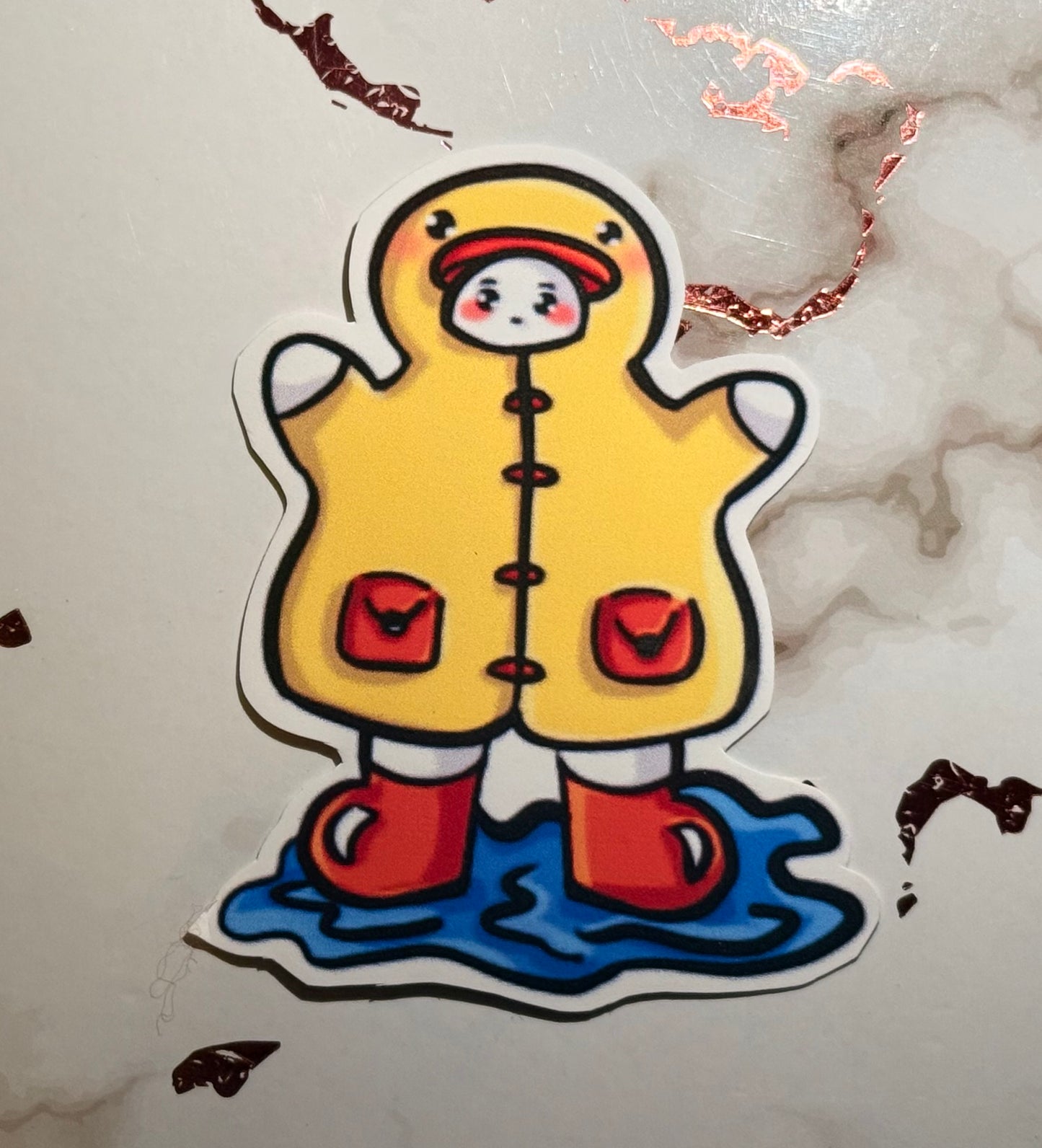 Matte Rainy Day Sticker