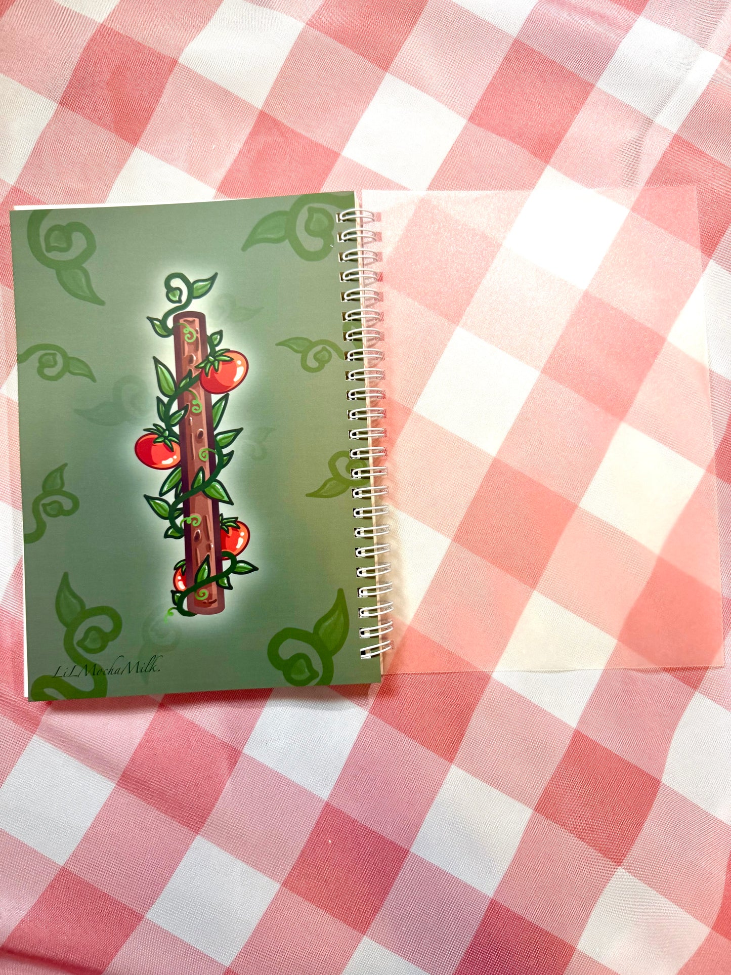 Tomato Notebook (Lined, Spiral-Bound)