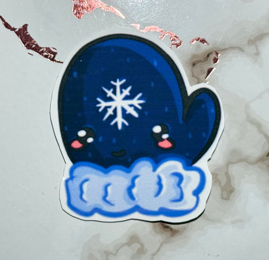 Matte Winter Glove Sticker