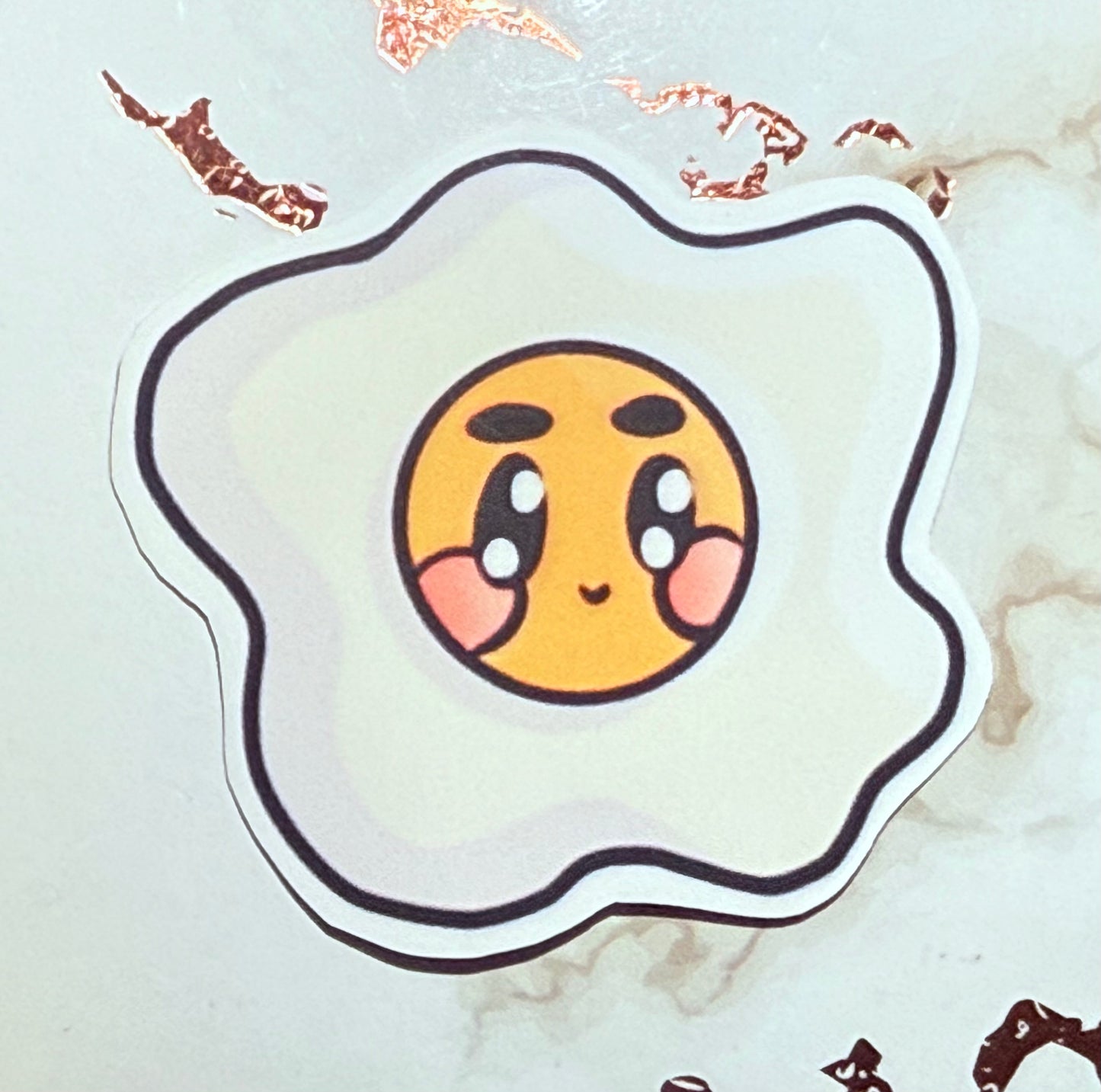 Matte Sunny Side Egg Sticker